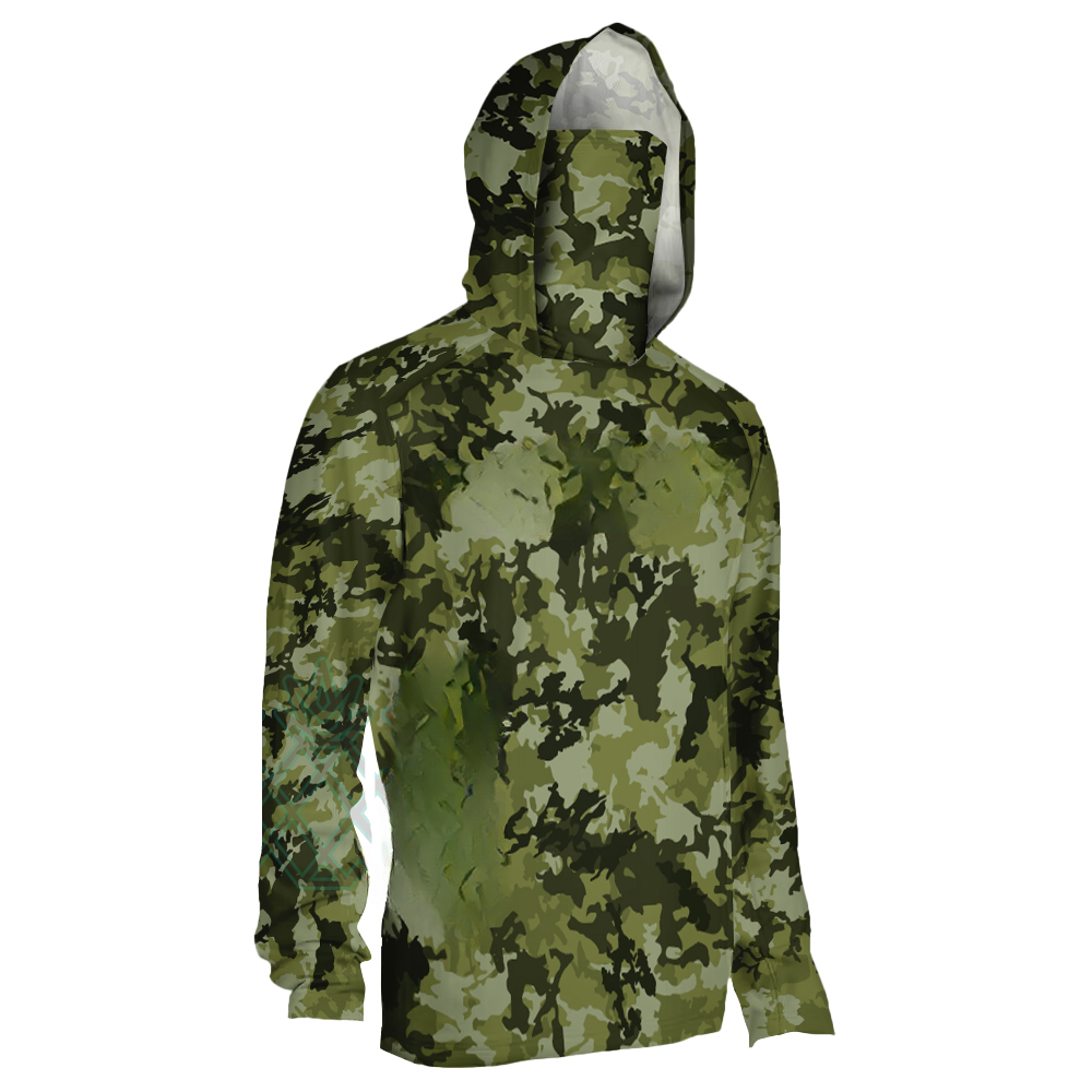 Herren Grüner Dschungel-Camouf – Fishing Mask Sun Protection Bewertung und Preis